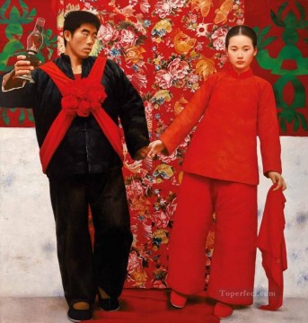 中国 Painting - 山の花嫁 WYD 中国語